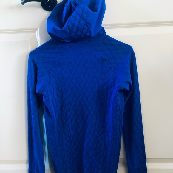 Lululemon royal blue thin hoodie 4 - Picture 2 of 3